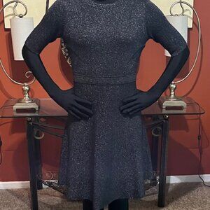Banana Republic Dress// Tag says S// Black shimmer